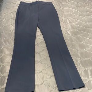 Classic Blue Flare Pants for Professional Wear